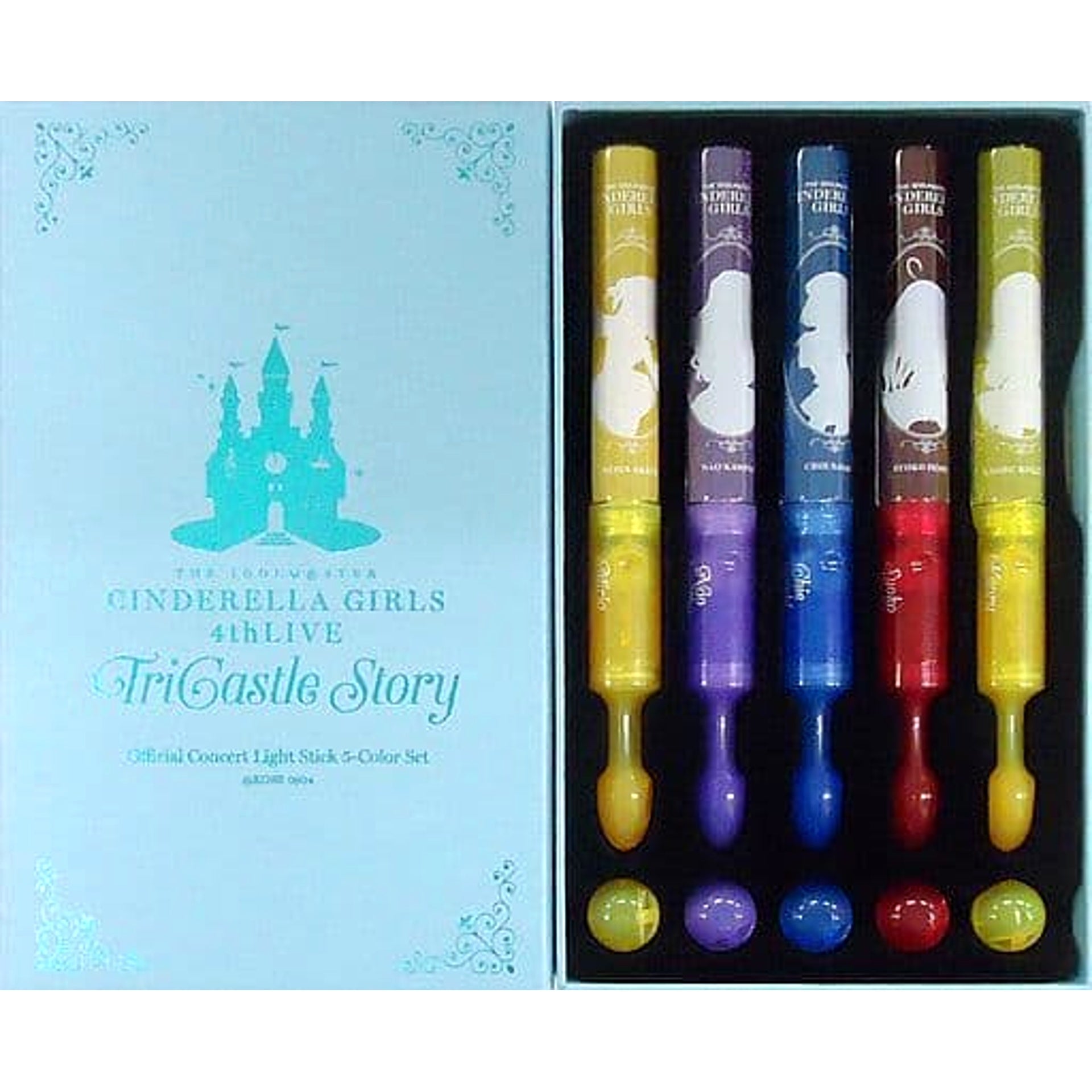 THE IDOLM@STER Cinderella Girls Kamiya Nao & Others 4th Live Ver. @KOBE 0904 5 Color Set Official Concert Light 4thLIVE TriCastle Story Exclusive [USED]