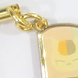 Nyanko-sensei Omelette Rice Natsume's Book of Friends Ichiban Kuji Nyanko-sensei Cafe Strap Prize H Key Chain [USED]