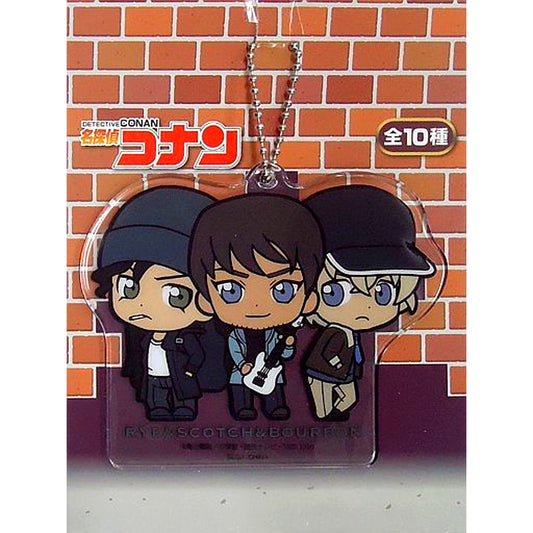 Rye & Scotch & Bourbon Detective Conan Soft Keychain Mascot [USED]