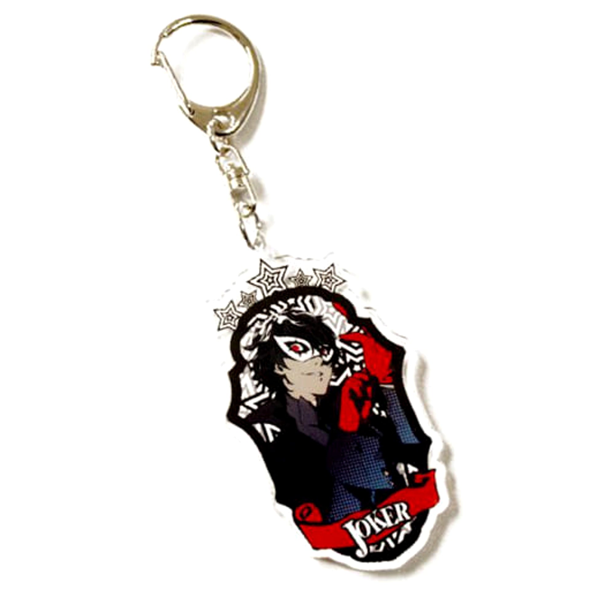 Persona 5 Protagonist Trading Emblem Acrylic Keychain Keychains [USED]