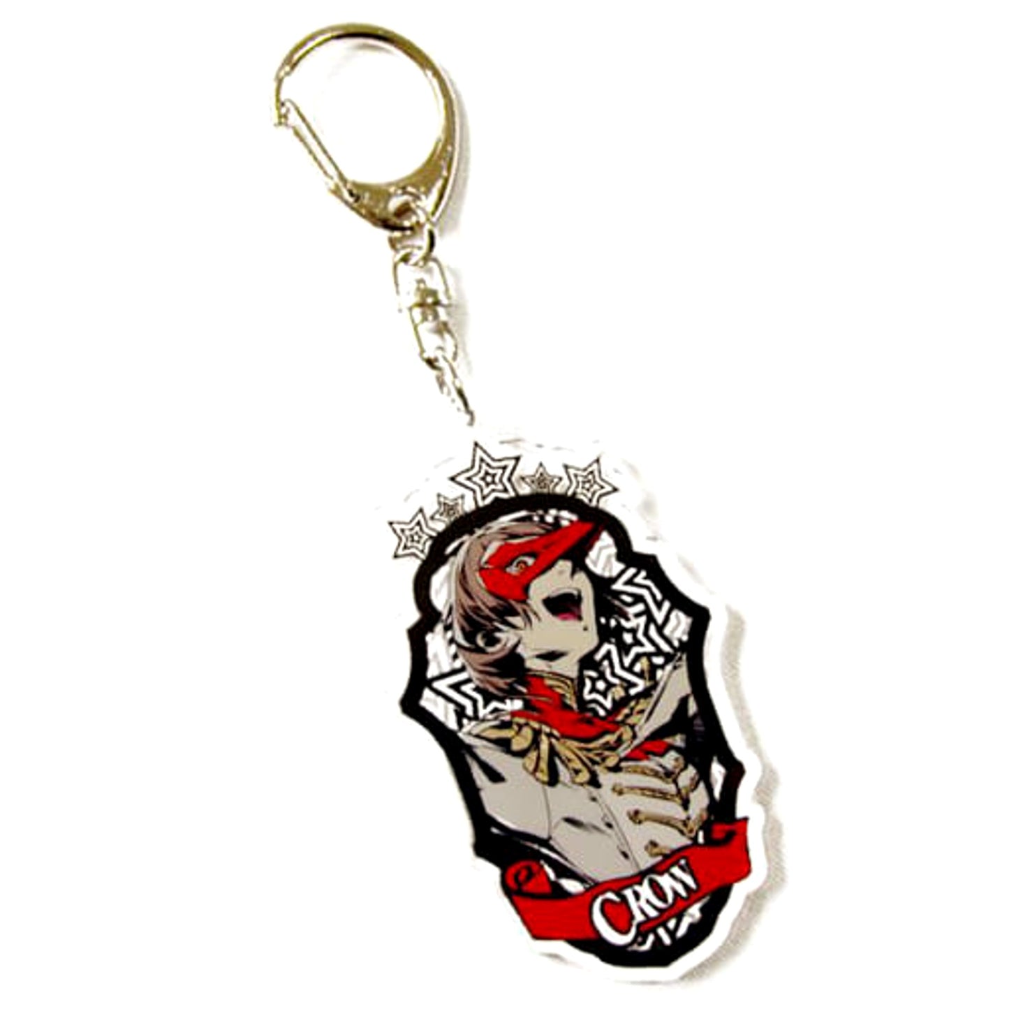 Persona 5 Goro Akechi Trading Emblem Acrylic Keychain Keychains [USED]