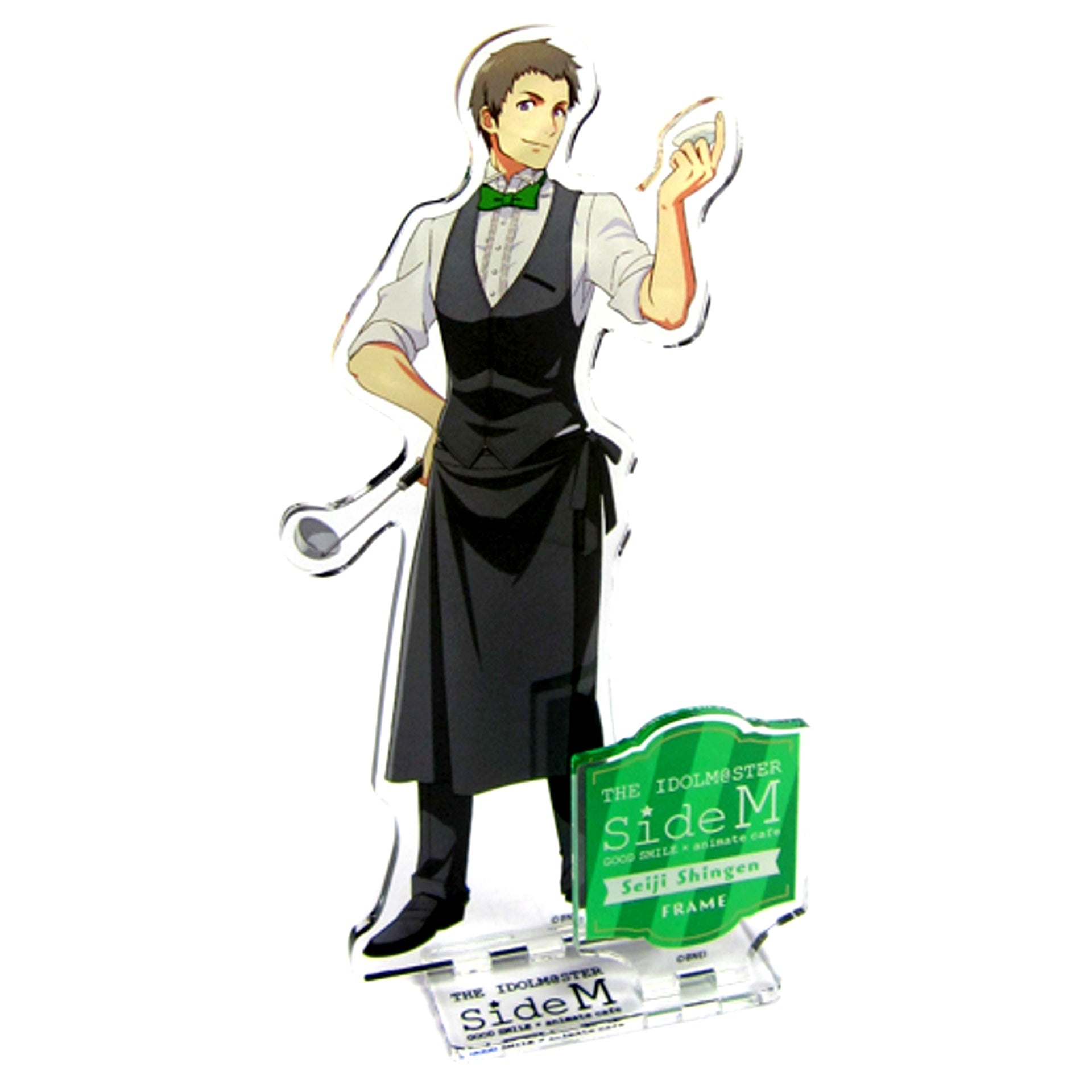 Seiji Shingen THE IDOLM@STER SideM Acrylic Stand Figure GOOD SMILE x animate cafe [USED]