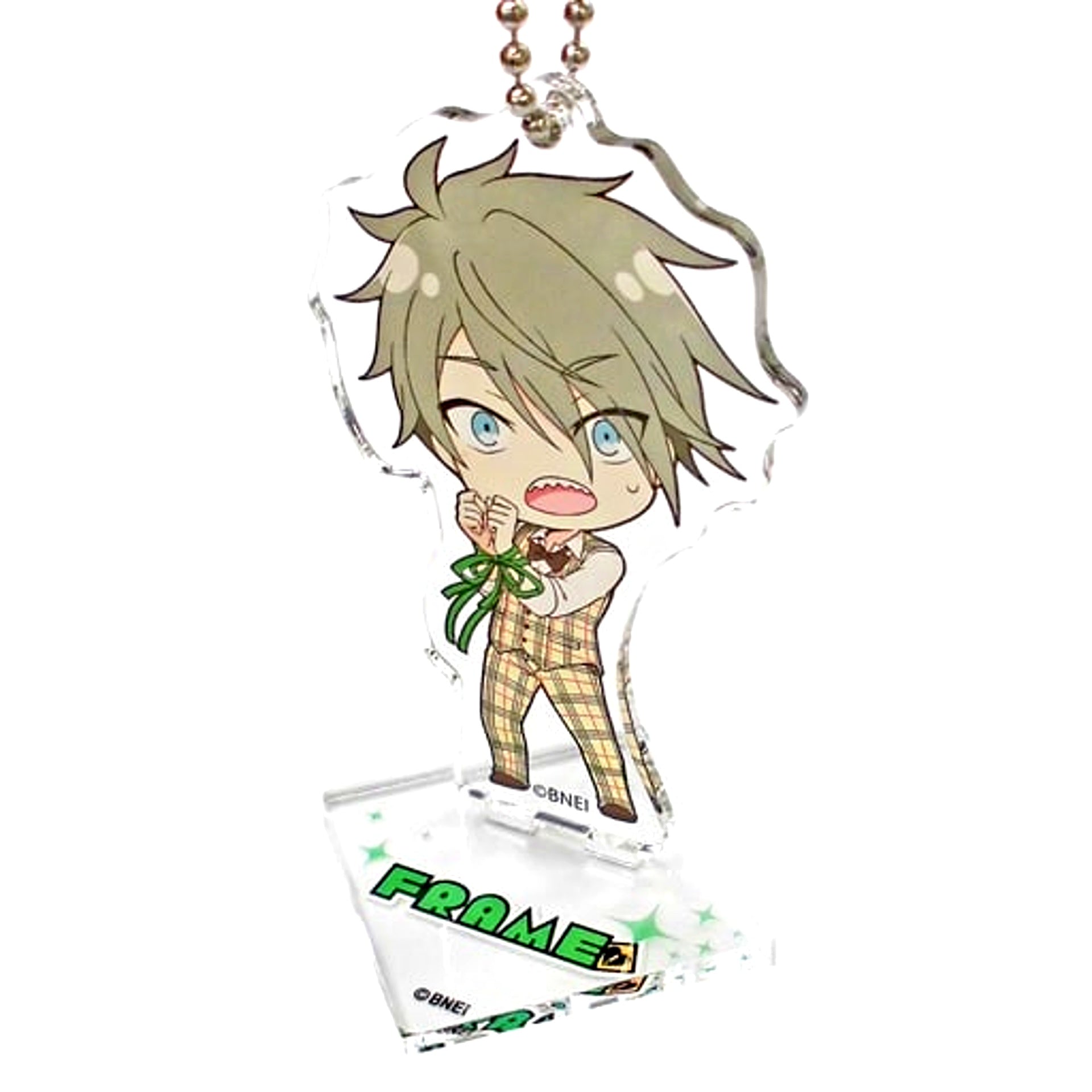 Hideo Akino The Idolm@ster SideM x GOOD SMILE x animatecafe Trading Stand Keychain Anniv Ver. Group C [USED]