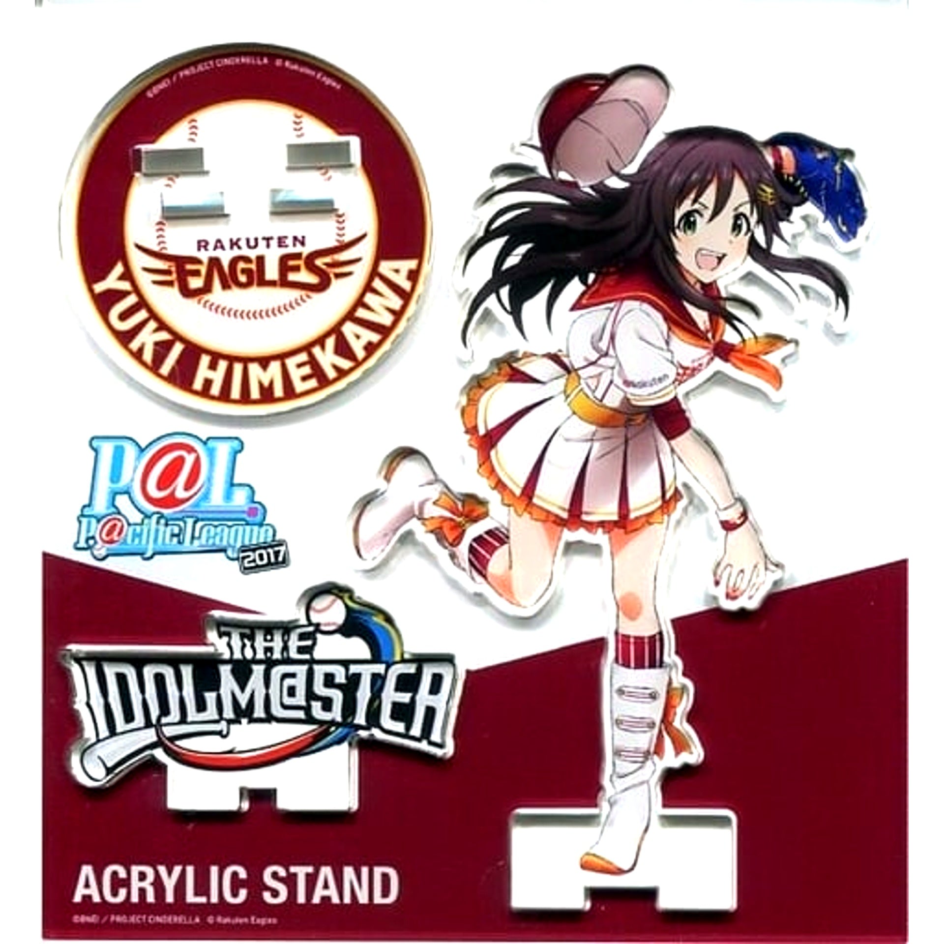Yuki Himekawa THE IDOLM@STER CINDERELLA GIRLS Rakuten Golden Eagles Pacific League Collab Acrylic Stand [USED]
