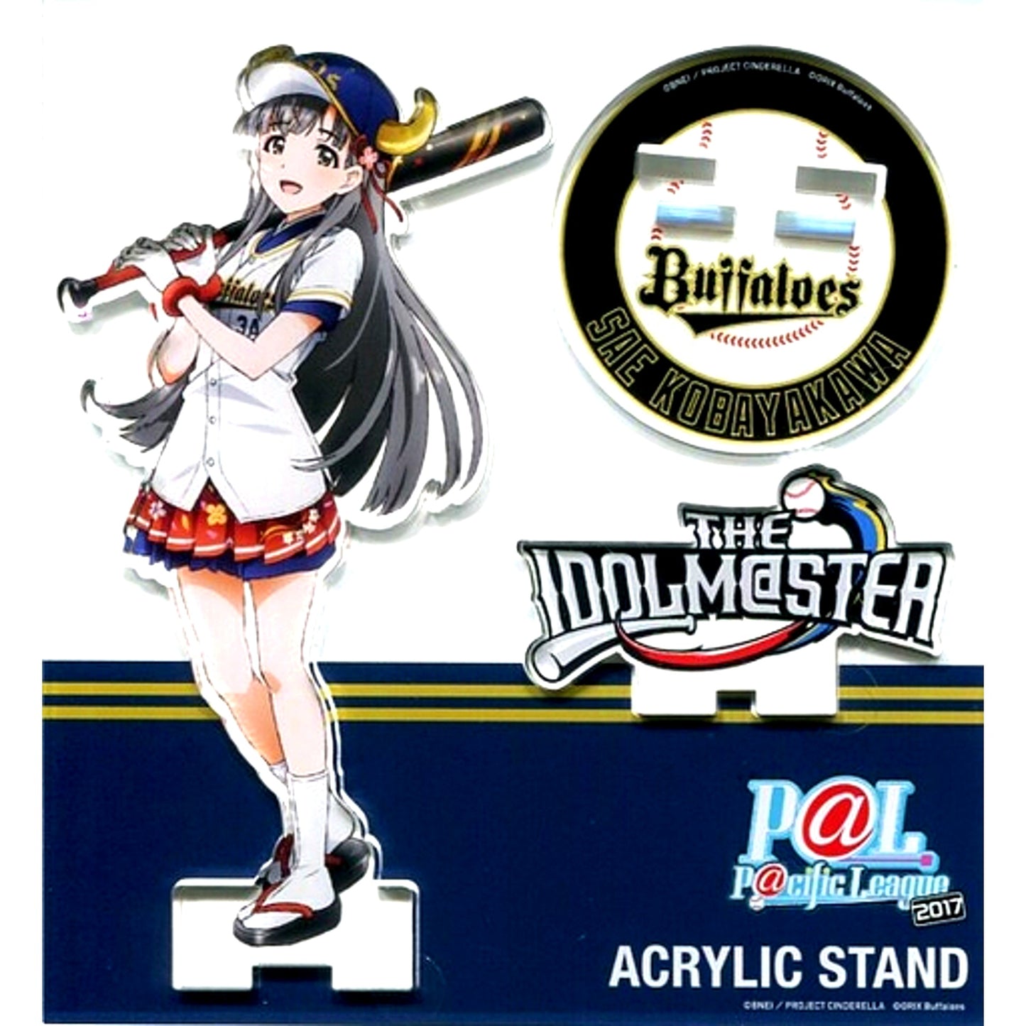 Sae Kobayakawa Orix Buffaloes P@L Collabo THE IDOLM@STER Series x Pacific League Collabo Acrylic Stand [USED]