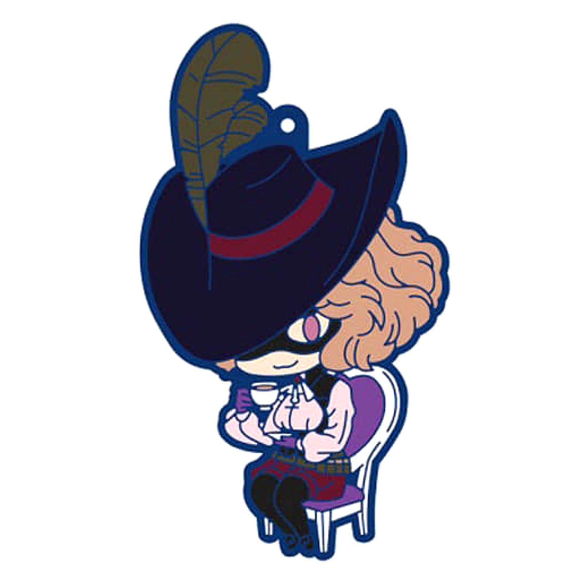 Persona 5 Haru Okumura Rubber Strap Collection Part 2 Keychains [USED]