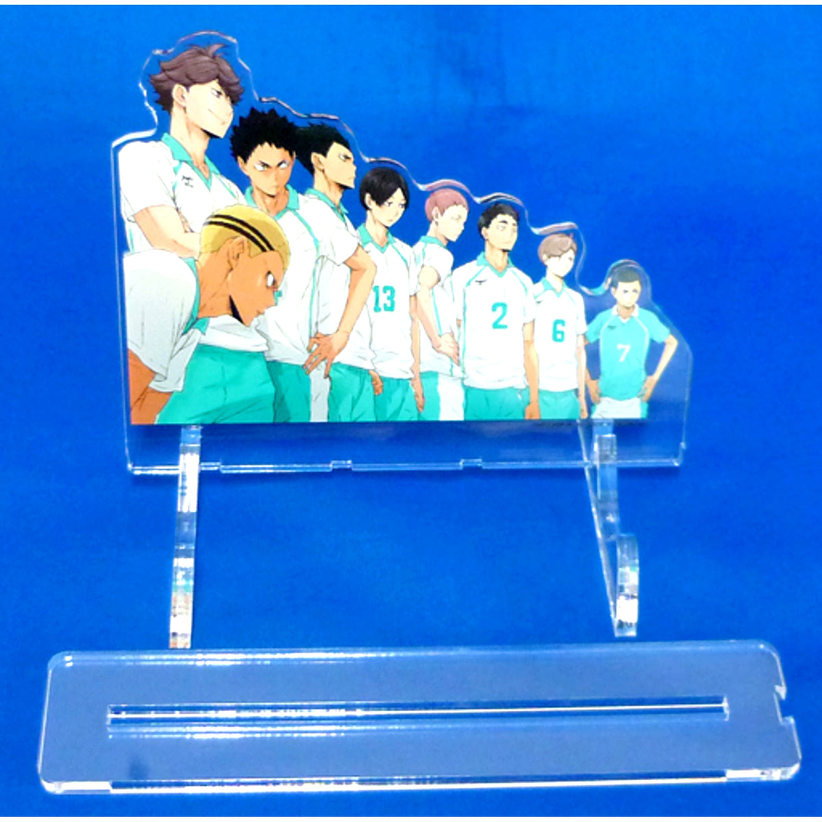 Aoba Johsai High School Ver. Acrylic Board Stand Blu-ray DVD Haikyu!! Karasuno High School VS Shiratorizawa Academy Vol. 1 to 3 First Press Limited Edition TOHO animation STORE Bonus [USED]