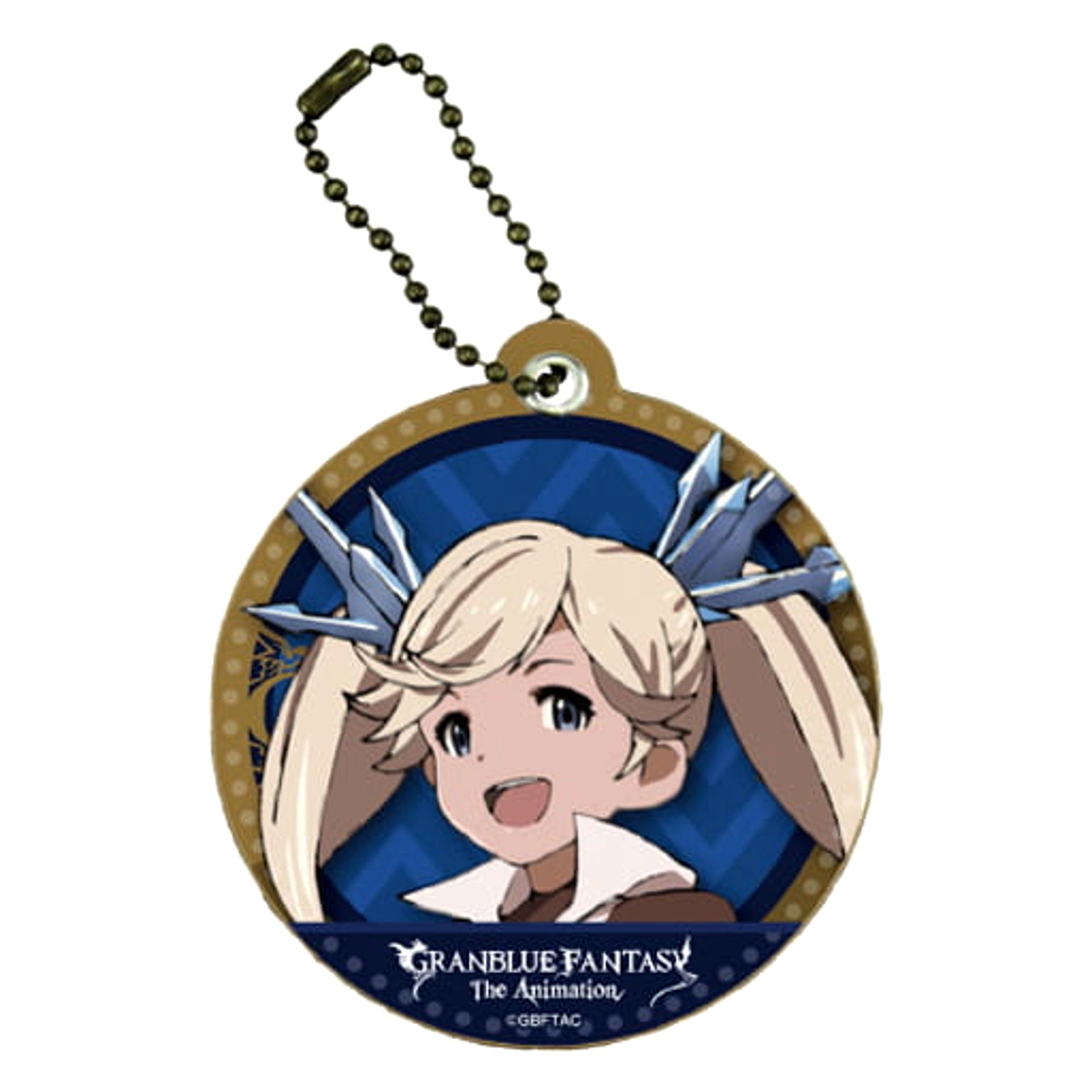 Granblue Fantasy The Animation Io Euclase Chara Leather Charm Charm [USED]