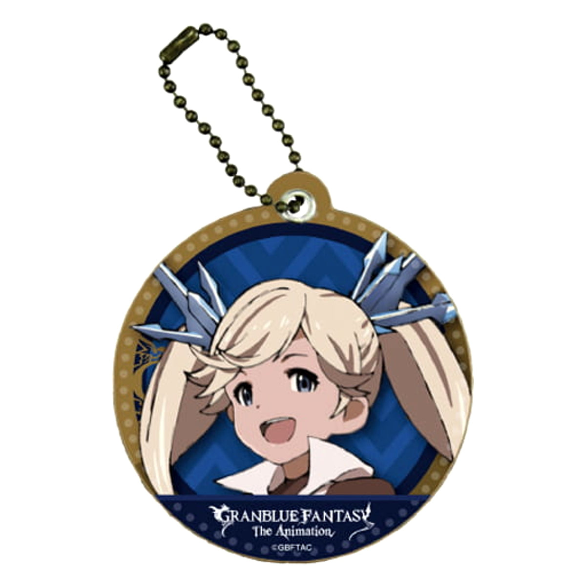 Granblue Fantasy The Animation Io Euclase Chara Leather Charm Charm [USED]