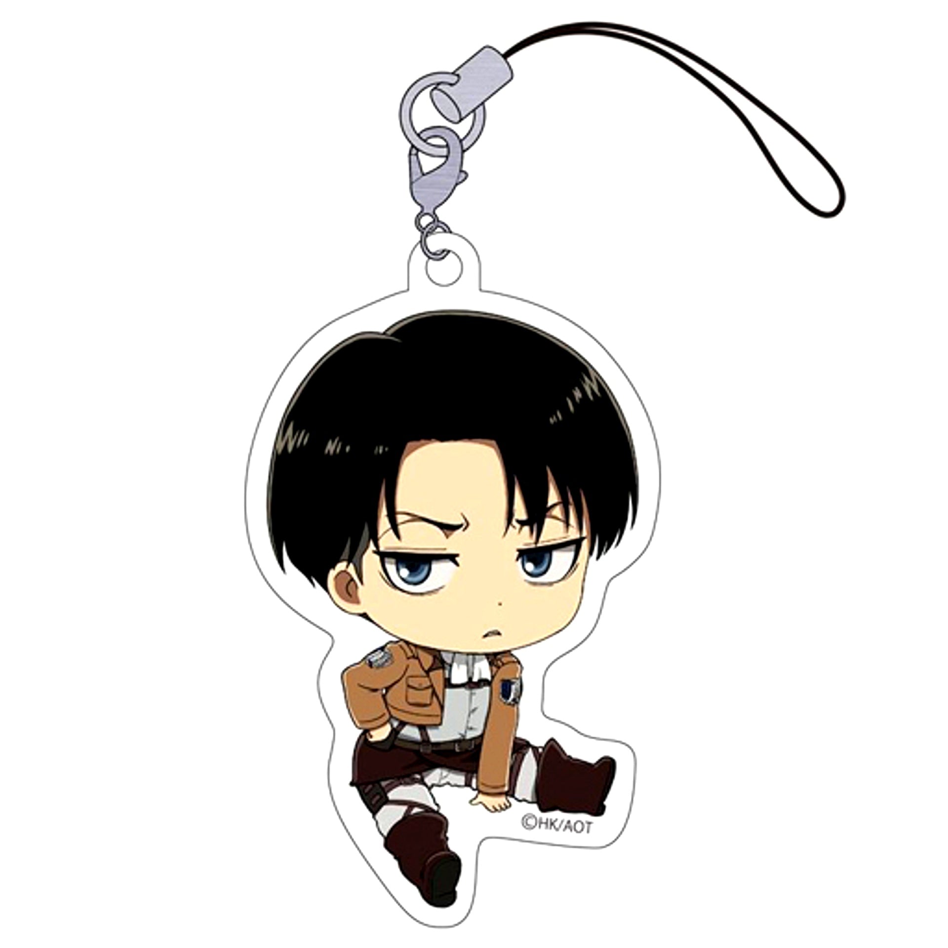 Levi Attack on Titan Petanko Trading Acrylic Strap [USED]