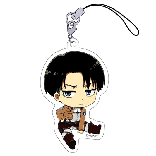 Levi Attack on Titan Petanko Trading Acrylic Strap [USED]