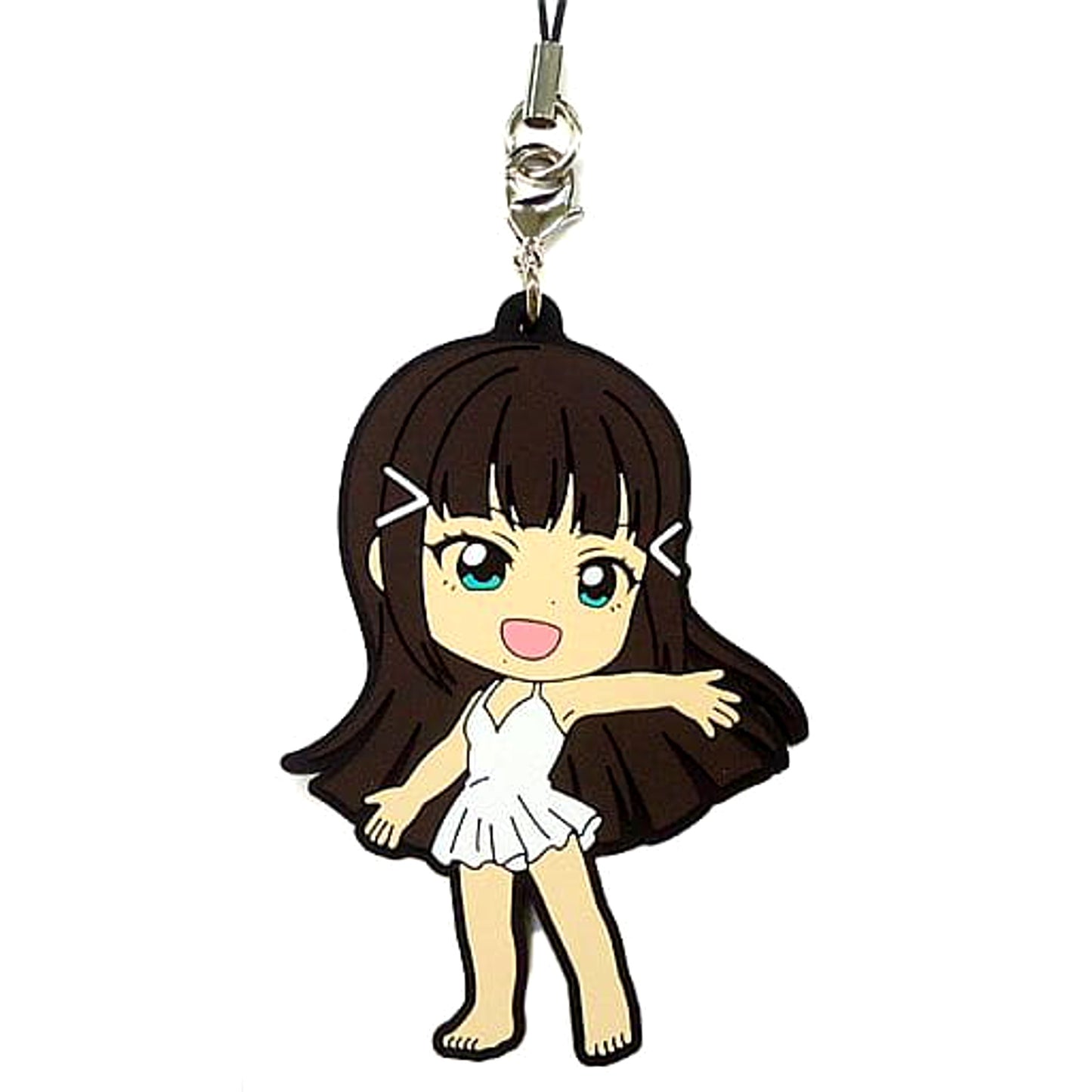 Love Live! Sunshine!! Daiya Kurosawa Swimsuit Ver. Ichiban Kuji 3rd Rubber Charm Kyunchara Illustrations Prize K [USED]