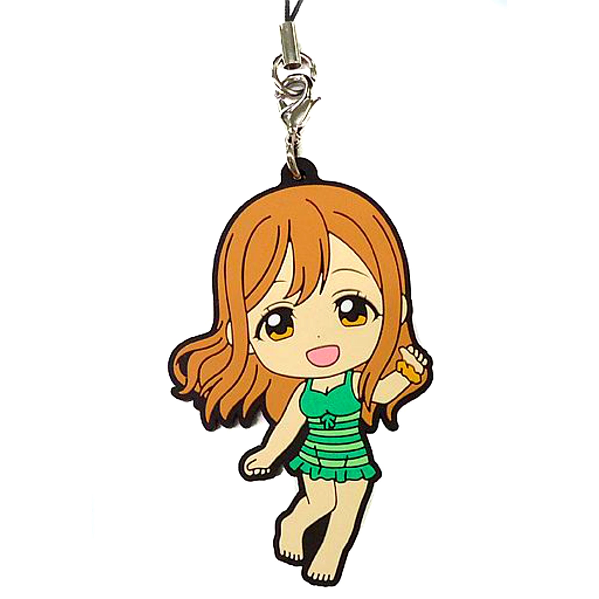 Hanamaru Kunikida Swimsuit Ver. K Prize Rubber Strap Kyun Chara Illustrations Ichiban Kuji Love Live Sunshine 3rd [USED]