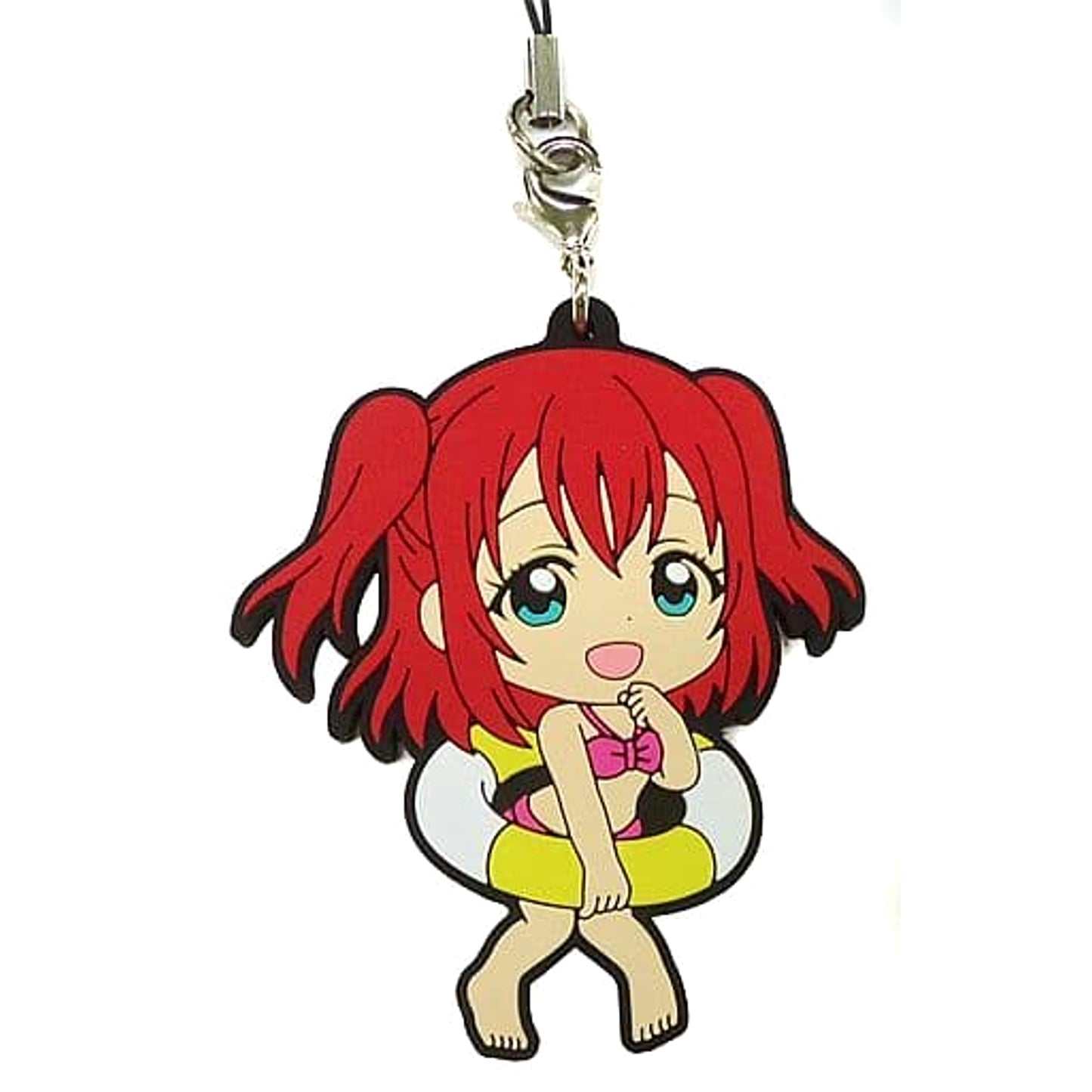 Love Live! Sunshine!! Ruby Kurosawa Swimsuit Ver. Ichiban Kuji 3rd Rubber Charm Kyunchara Illustrations Prize K [USED]