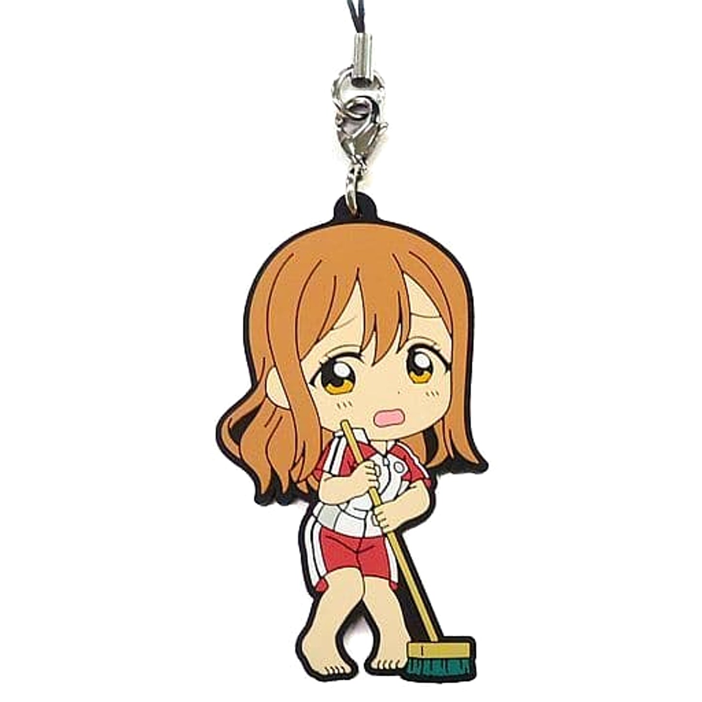 Love Live! Sunshine!! Hanamaru Kunikida Uranohoshi Girls' High School Jersey Ver. Ichiban Kuji 3rd Rubber Charm Kyunchara Illustrations Prize L [USED]