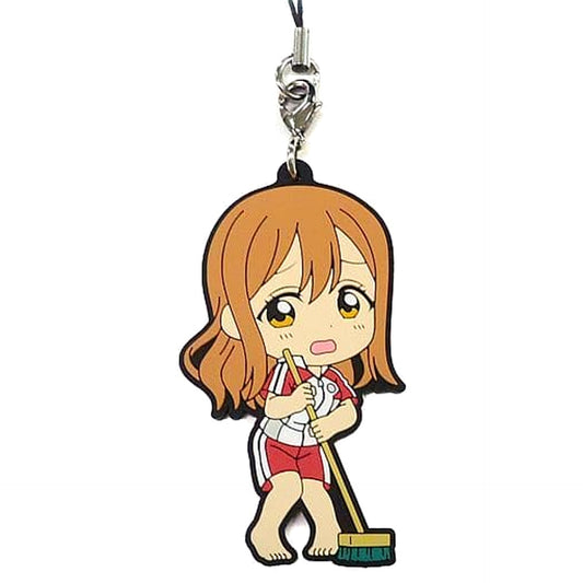 Love Live! Sunshine!! Hanamaru Kunikida Uranohoshi Girls' High School Jersey Ver. Ichiban Kuji 3rd Rubber Charm Kyunchara Illustrations Prize L [USED]