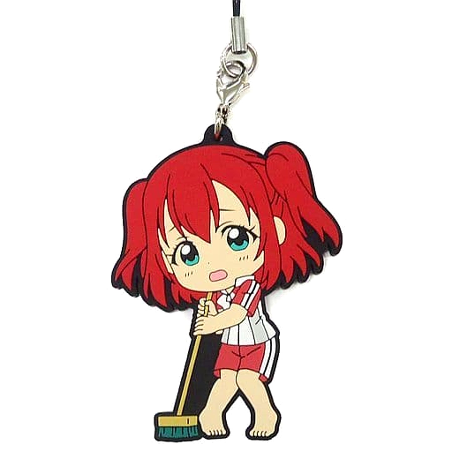 Love Live! Sunshine!! Ruby Kurosawa Uranohoshi Girls' High School Jersey Ver. Ichiban Kuji 3rd Rubber Charm Kyunchara Illustrations Prize L [USED]