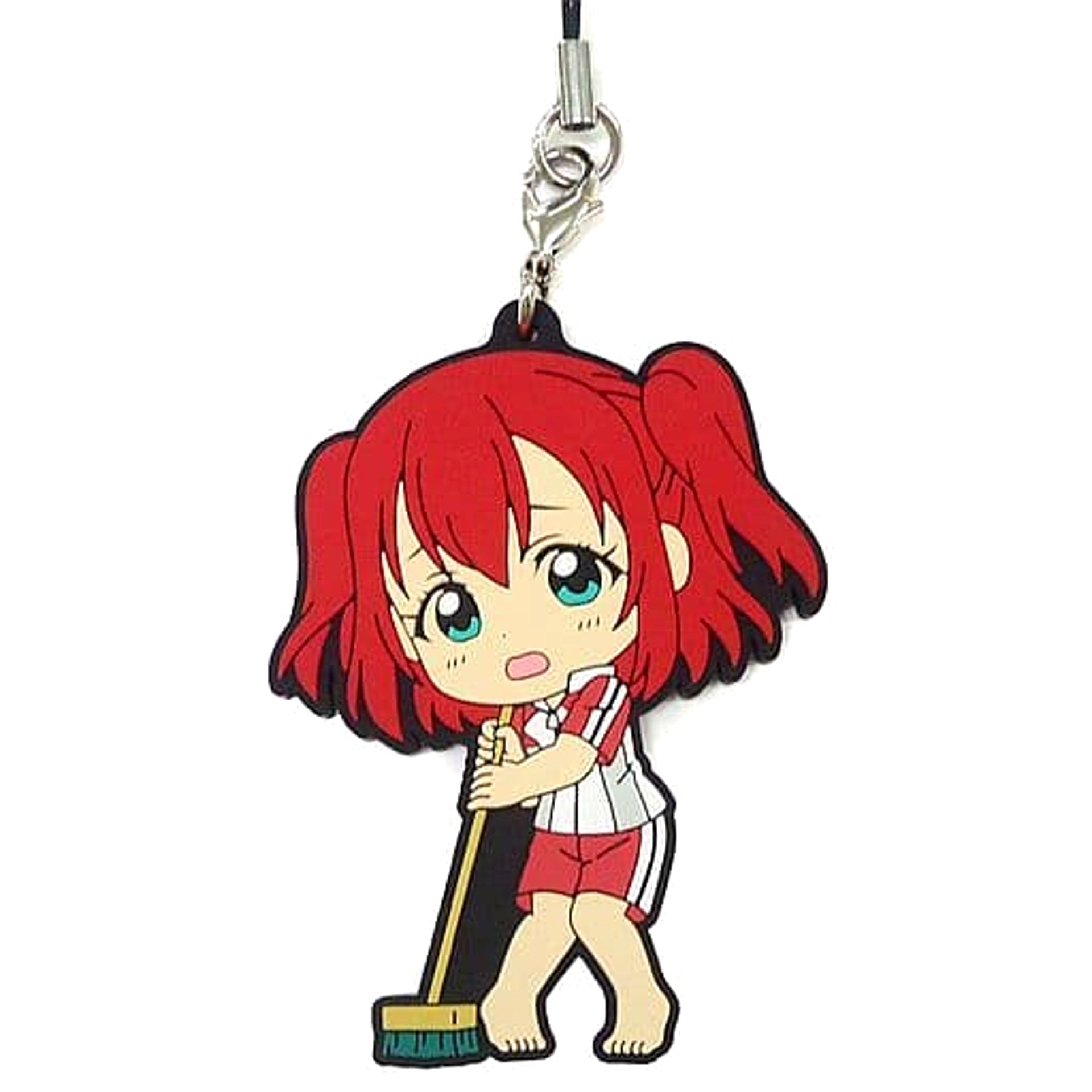 Love Live! Sunshine!! Ruby Kurosawa Uranohoshi Girls' High School Jersey Ver. Ichiban Kuji 3rd Rubber Charm Kyunchara Illustrations Prize L [USED]