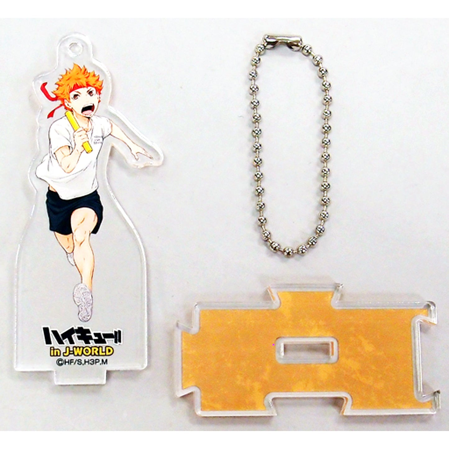 Shoyo Hinata Haikyu!! Acrylic Keychain Stand Type Karasuno Sports Festival in J-WORLD TOKYO [USED]