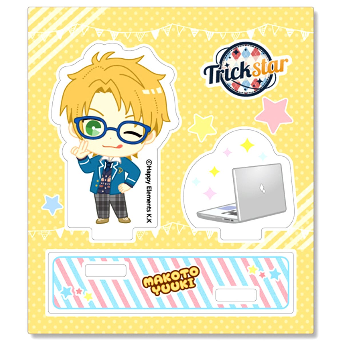 Makoto Yuuki Ensemble Stars! Acrylic Diorama Collection 4th Release Acrylic Stand [USED]