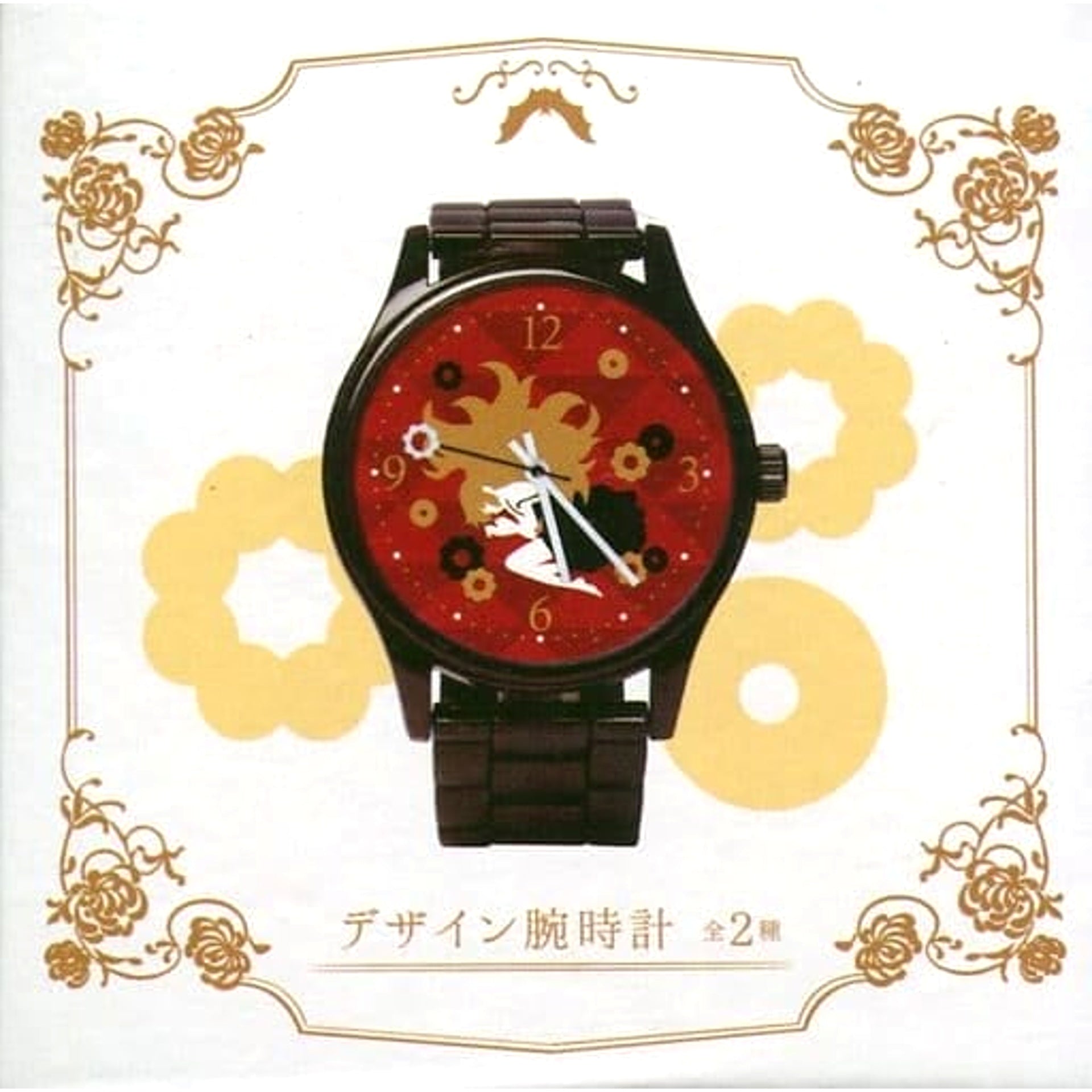 Monogatari Series Kiss-Shot Acerola-Orion Heart-Under-Blade Sleeping Design Watch [USED]