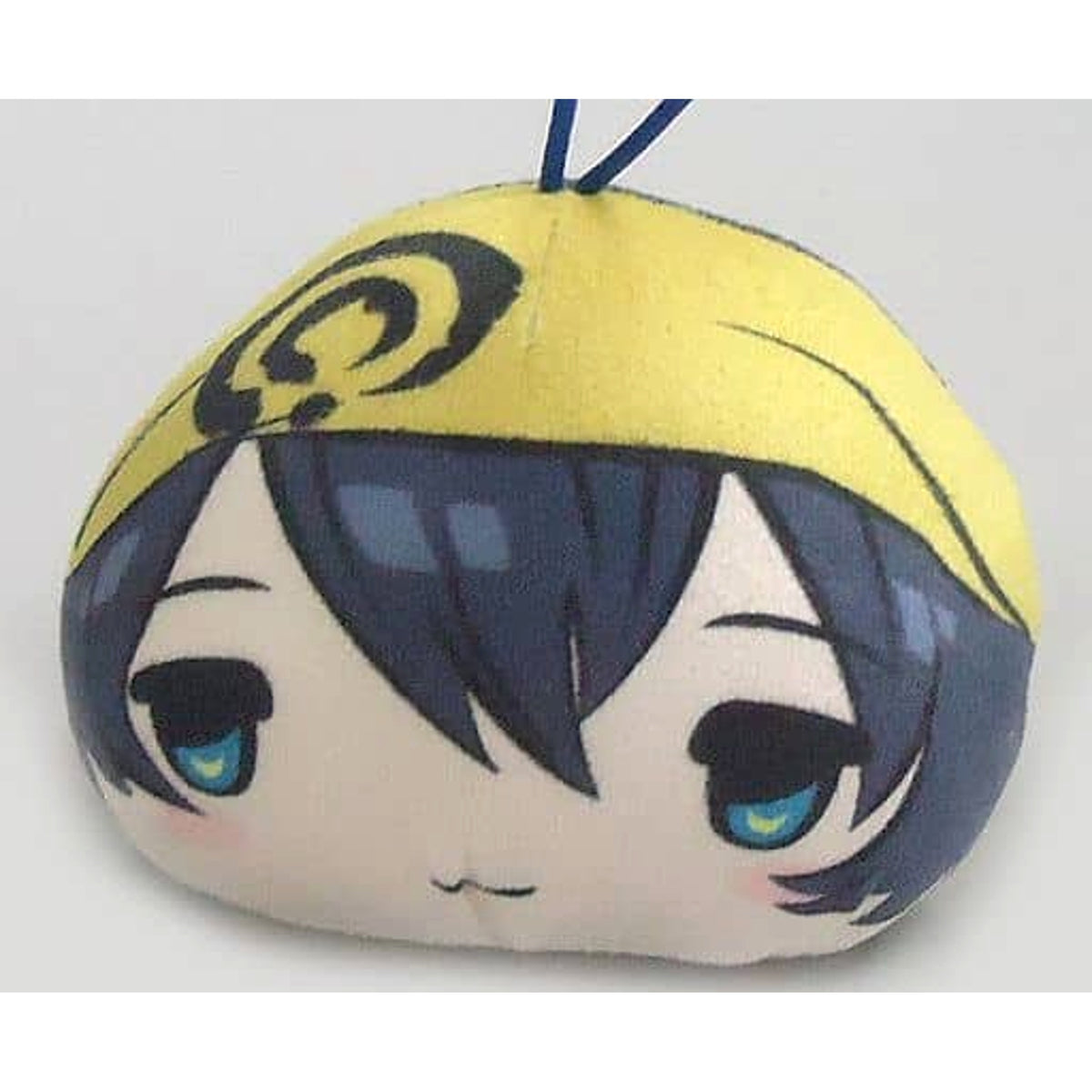 Touken Ranbu: Hanamaru Mikazuki Munechika Mochi-Puchi Maruko Mascot 3 Keychains [USED]