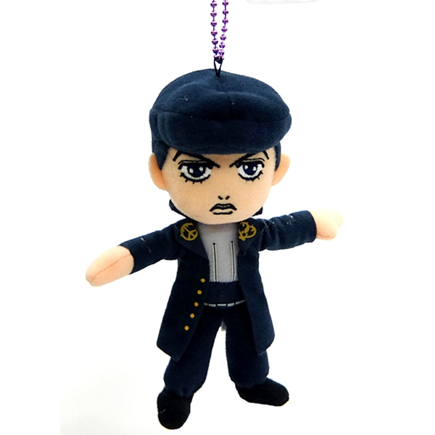 Josuke Higashikata Jojos Bizarre Adventure Diamond is Unbreakable Chapter 1 Jojogurumi Big Plush that can be attached to a bag [USED]