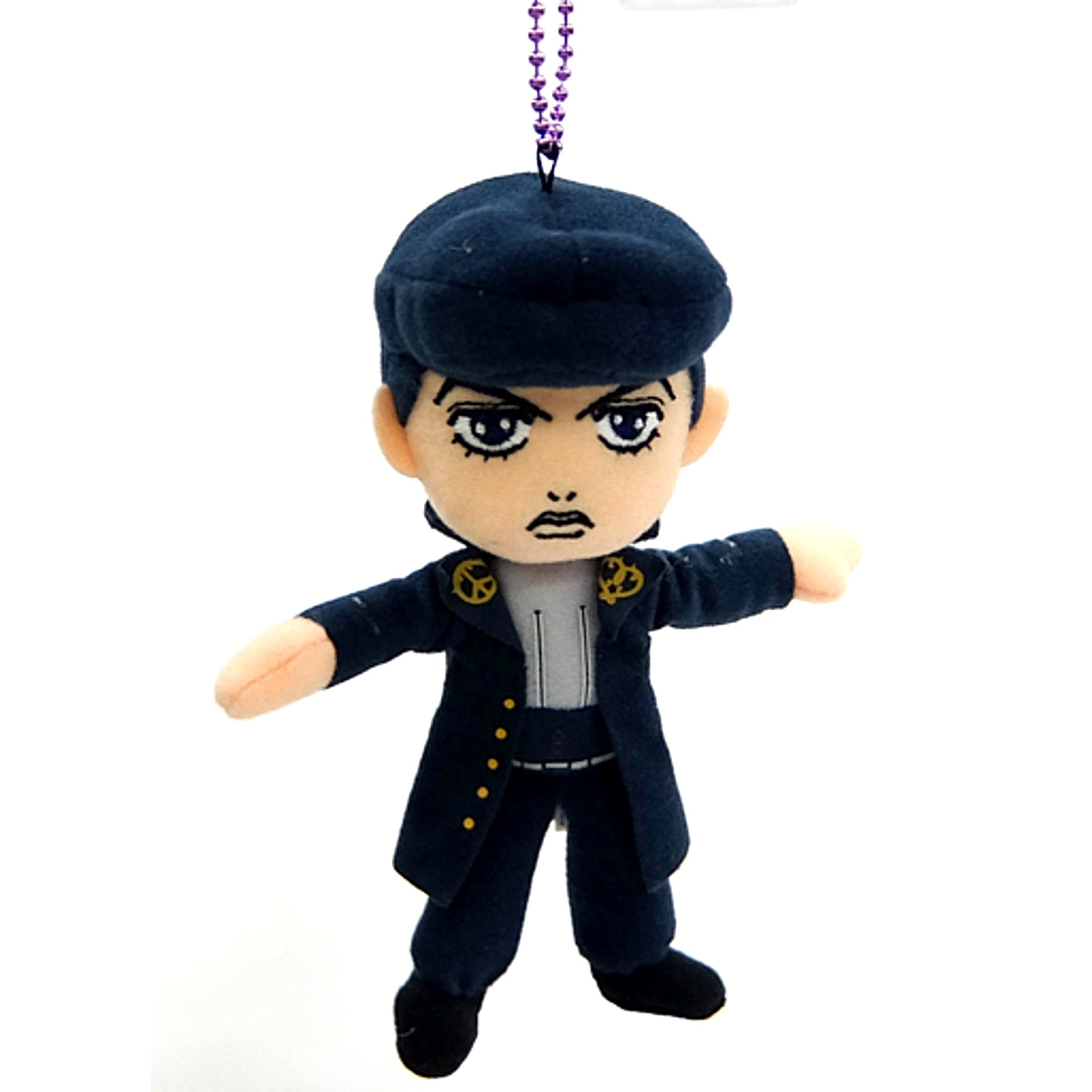 Josuke Higashikata Jojos Bizarre Adventure Diamond is Unbreakable Chapter 1 Jojogurumi Big Plush that can be attached to a bag [USED]