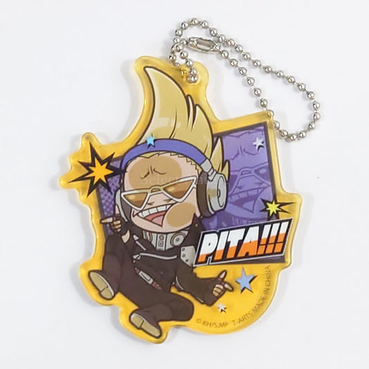 My Hero Academia Present Mic Pita! Deformed Plain Clothes Acrylic Keychain Keychains [USED]