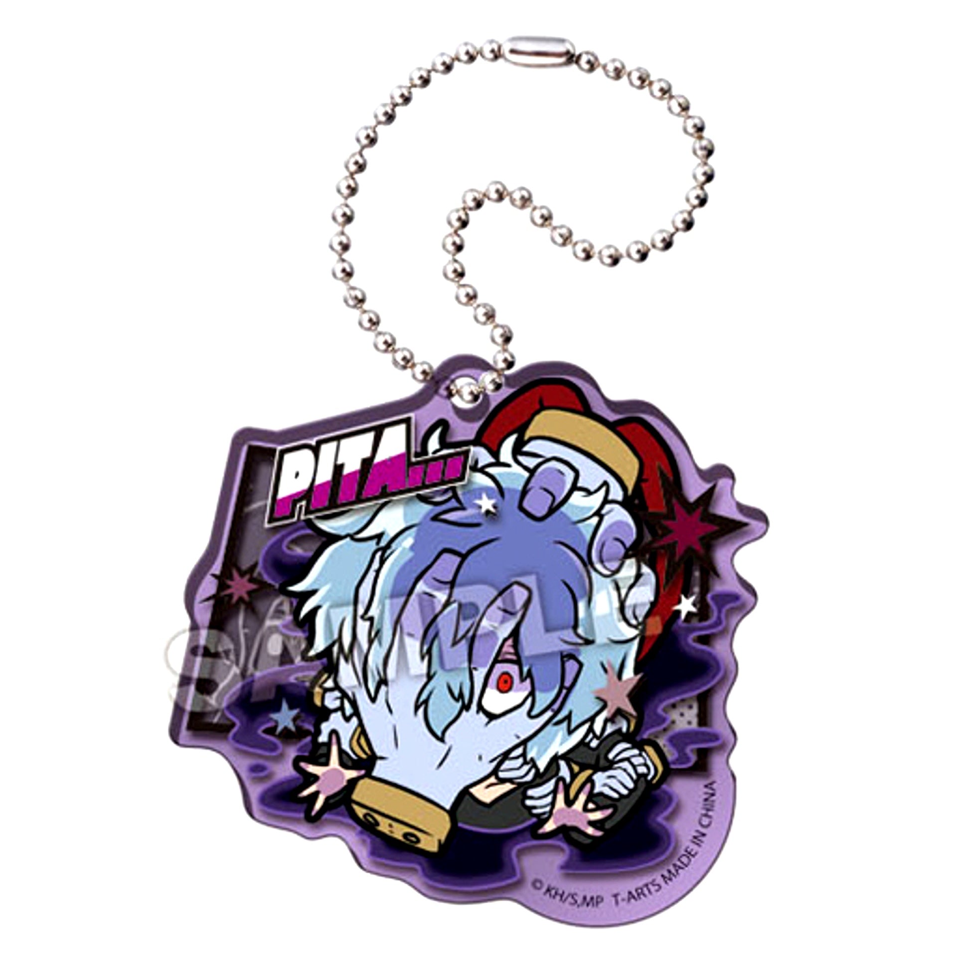 Tomura Shigaraki My Hero Academia Pita! Deforme Casual Clothes Acrylic Keyring [USED]