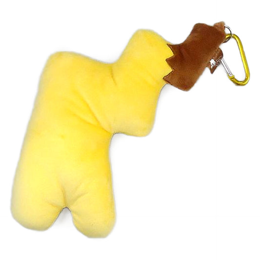 Pikachu Female Pokemon Big Pika Tail with Carabiner Pokemon Center Limited Key Chain [USED]