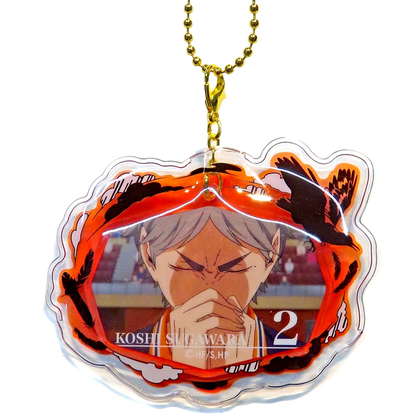 Koshi Sugawara Haikyu!! Protect Clear Charm Match 1 [USED]