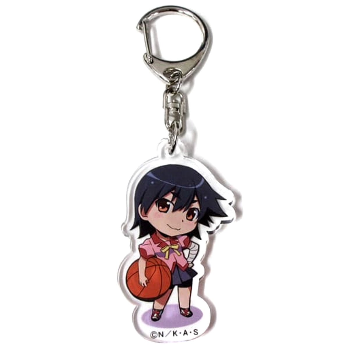 Monogatari Series Suruga Kanbaru Trading Acrylic Straps Ishin Nishio Daijiten Limited Acrylic Item [USED]
