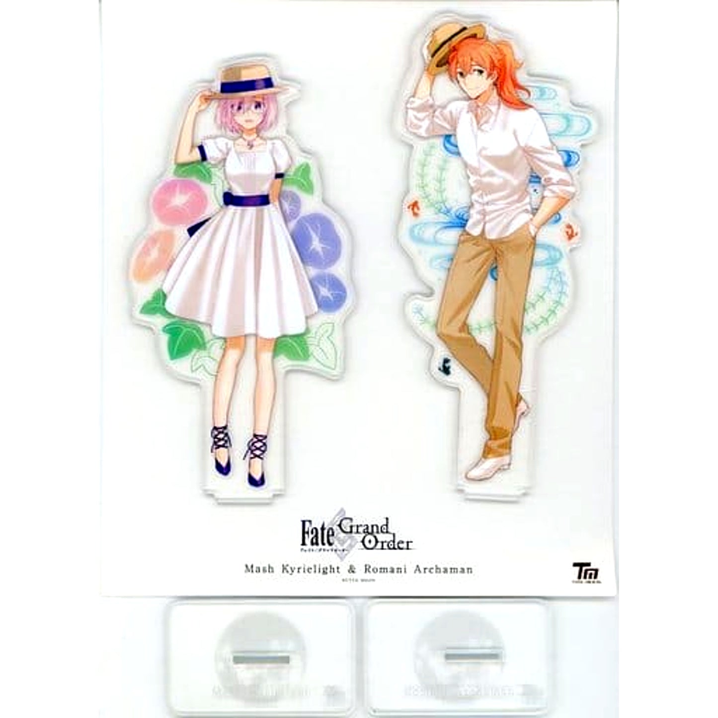 Logo Fate/Grand Order Acrylic Stands 2 pcs C92 Goods [USED]