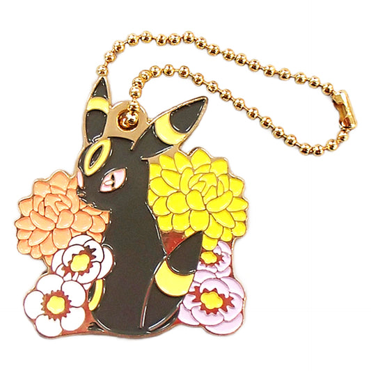 Umbreon Pokemon Ichiban Kuji Eievui & Flowers Design Charm Prize G Charm [USED]