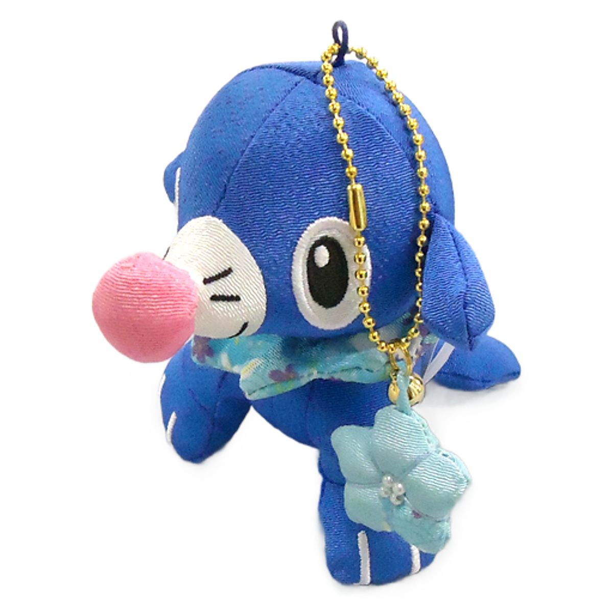 Popplio Pokemon Crepe-Style Mascot Pokemon Center Limited Key Chain [USED]