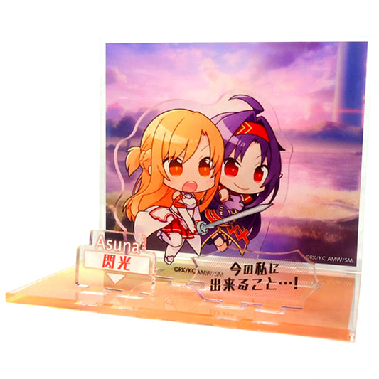 Asuna & Yuuki Set B Sword Art Online The Movie Ordinal Scale x animate cafe Acrylic Diorama Set [USED]