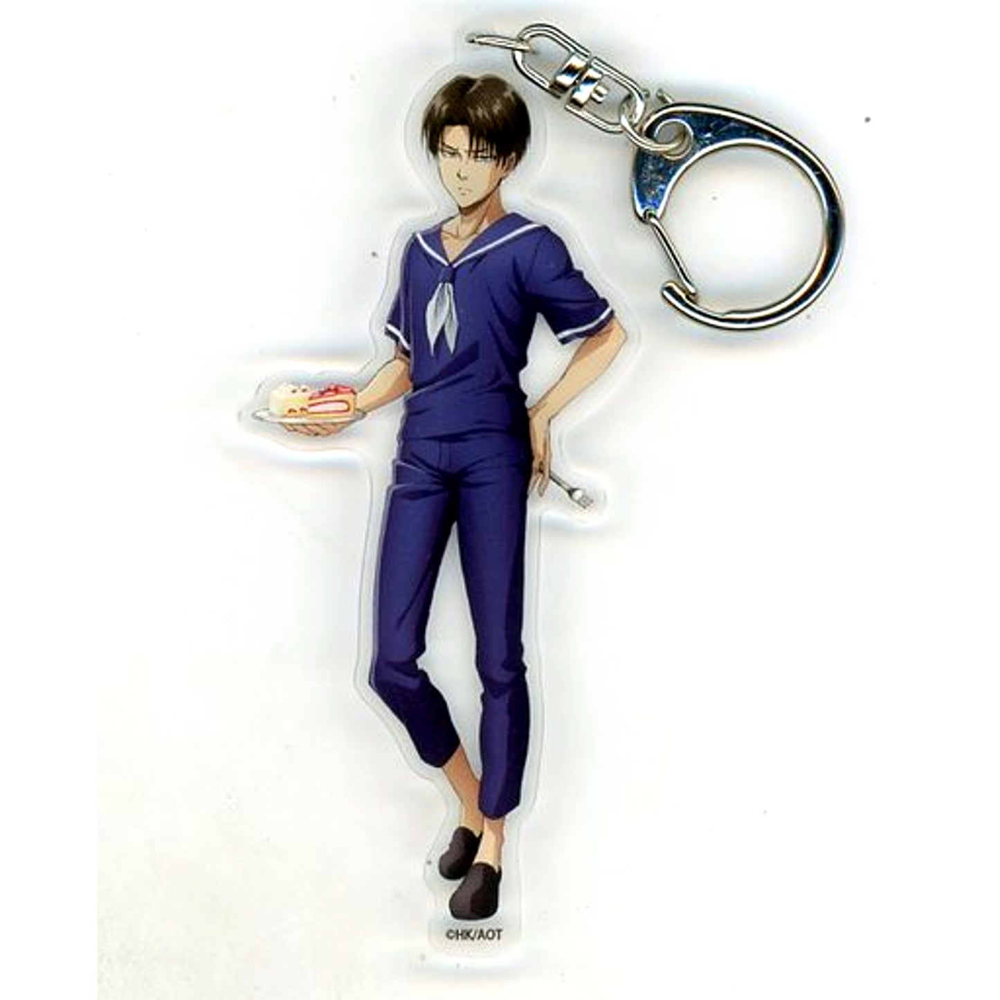Levi Ackerman Attack on Titan Original Acrylic Keychain SWEETS PARADISE Returns [USED]