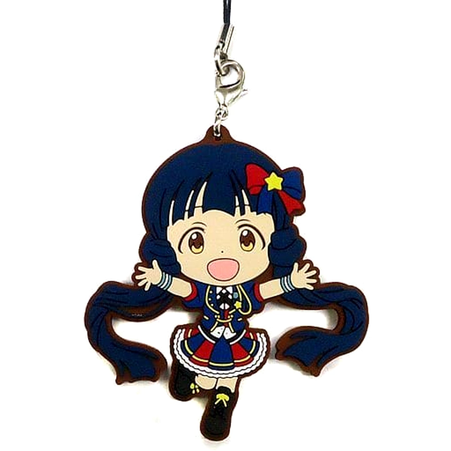 THE IDOLM@STER Million Live! Kitagami Reika Ichiban Kuji TH@NK You for Smile!! Rubber Charm Kyunchara Illustrations Prize D [USED]