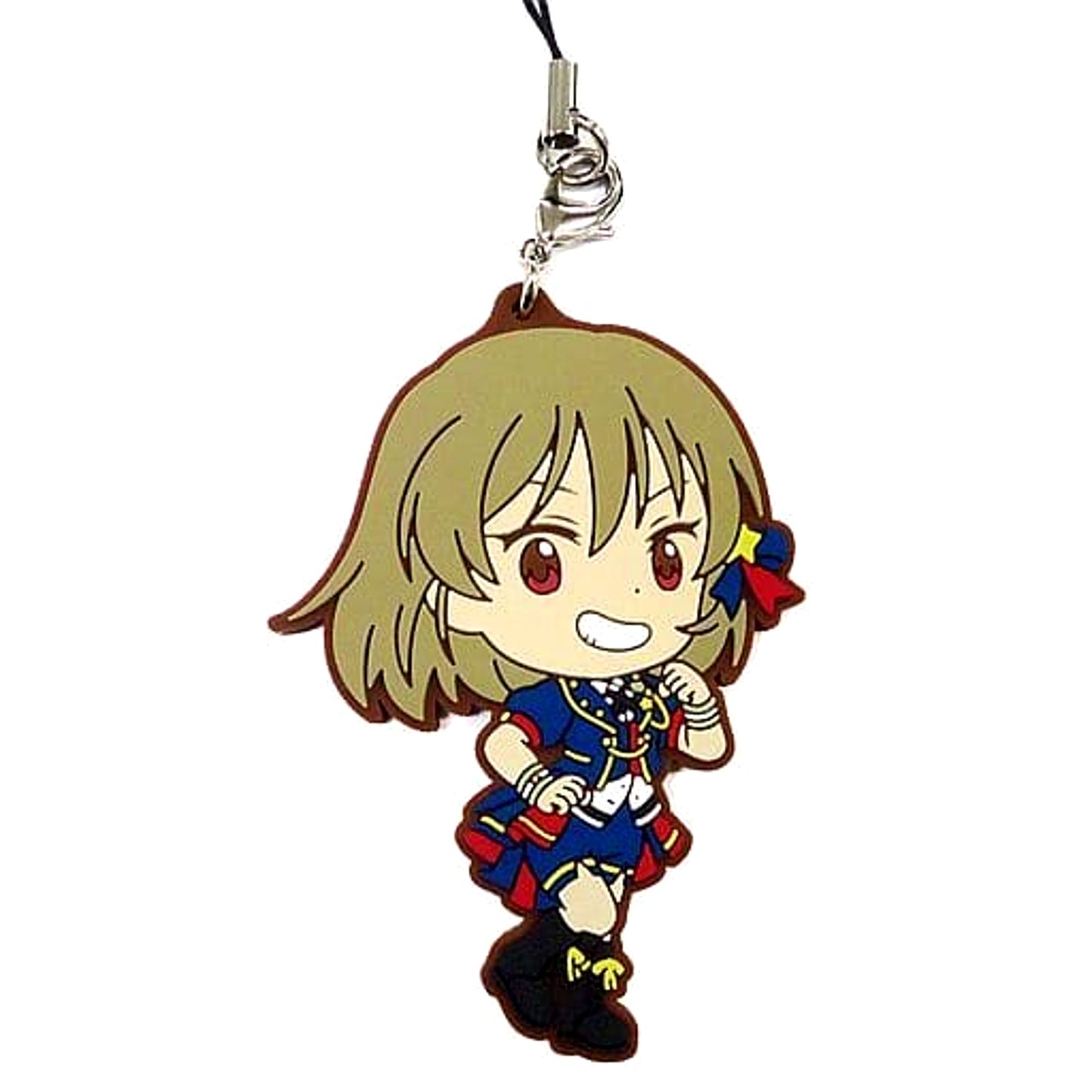 THE IDOLM@STER Million Live! Subaru Nagayoshi Ichiban Kuji TH@NK You for Smile!! Rubber Charm Kyunchara Illustrations Prize D [USED]