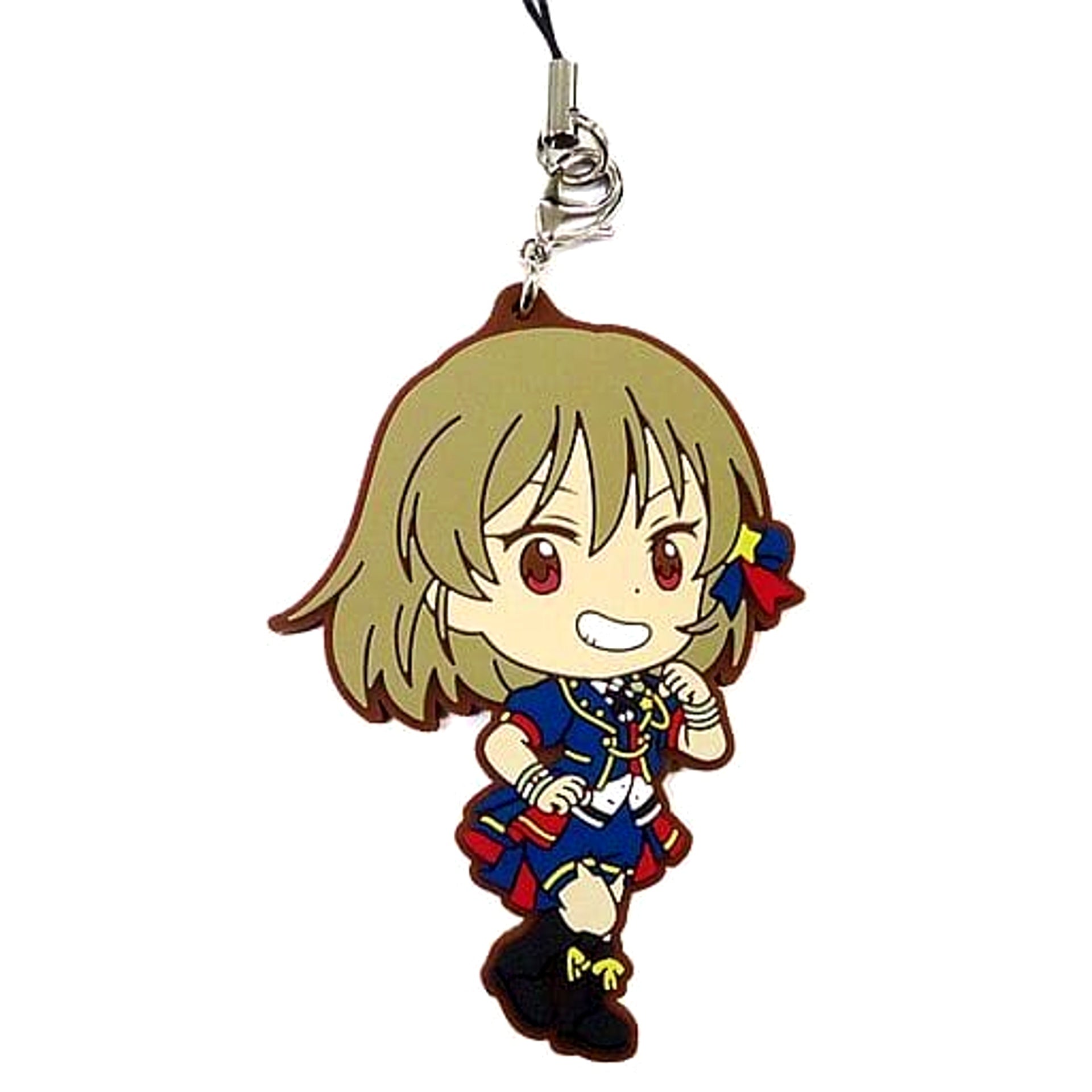 THE IDOLM@STER Million Live! Subaru Nagayoshi Ichiban Kuji TH@NK You for Smile!! Rubber Charm Kyunchara Illustrations Prize D [USED]