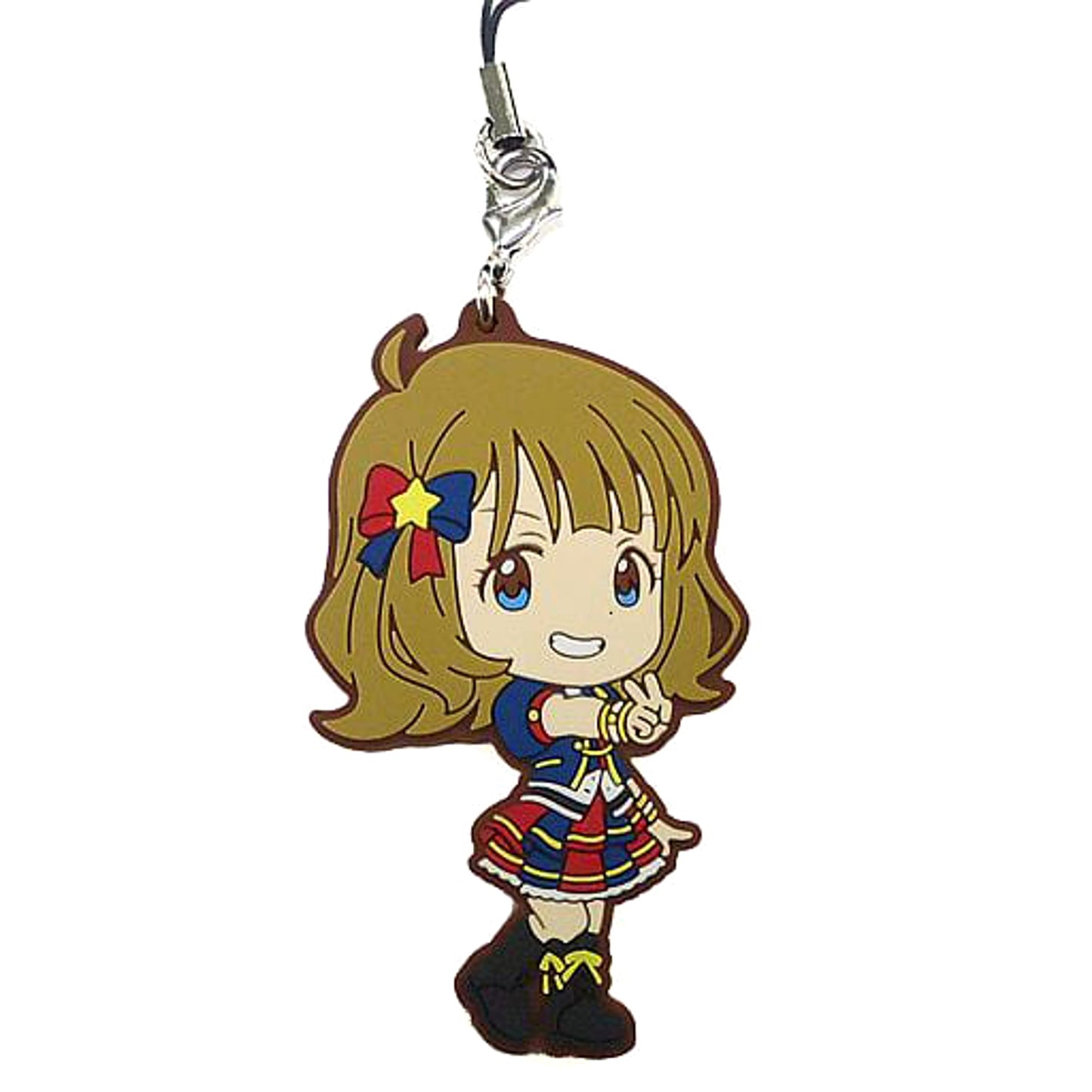 THE IDOLM@STER Million Live! Momoko Suo Ichiban Kuji TH@NK You for Smile!! Rubber Charm Kyunchara Illustrations Prize D [USED]