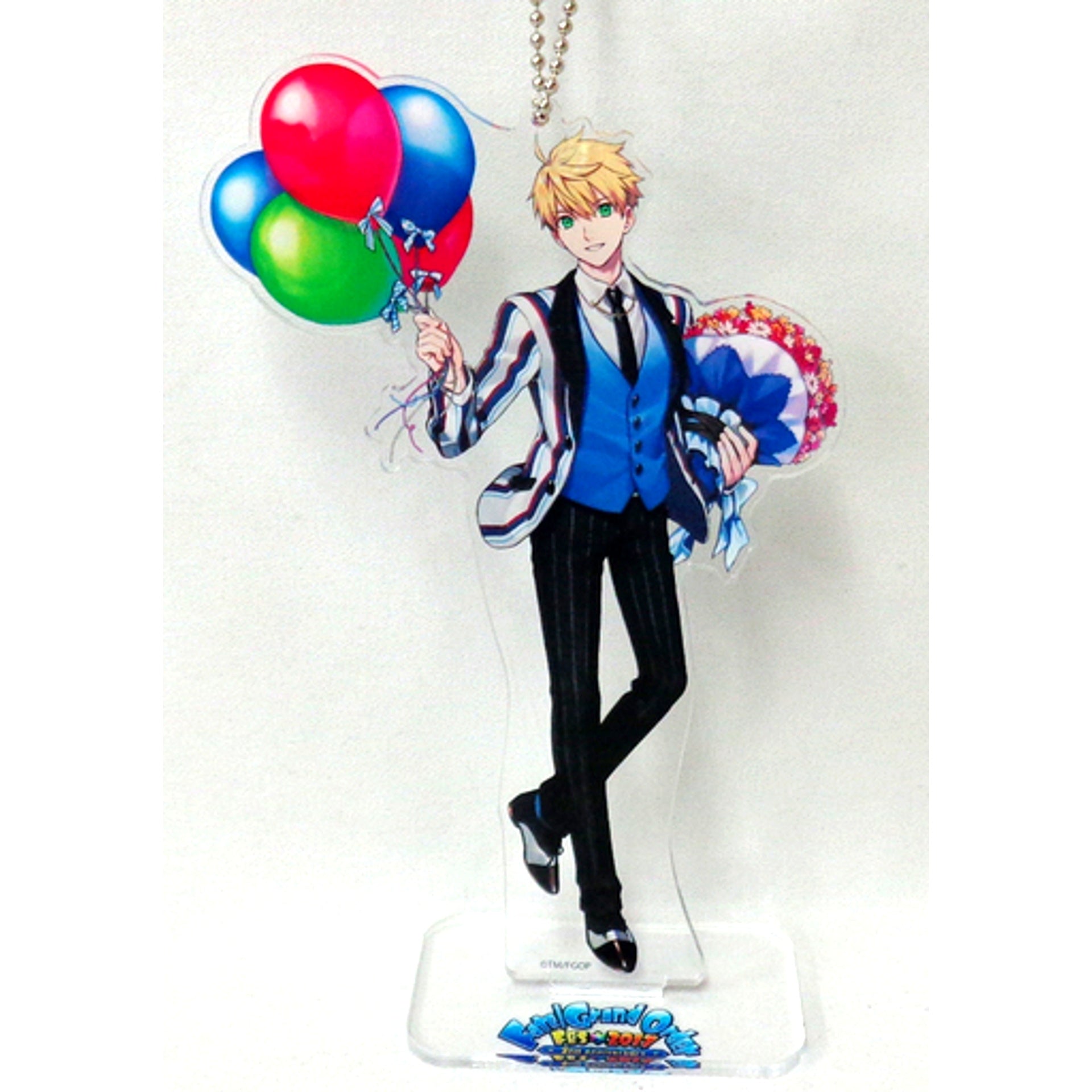 Arthur Pendragon Prototype Saber Fate/Grand Order Drawn Acrylic Mascot Anniv Pick Up FGO Fes 2017 2nd Anniv [USED]