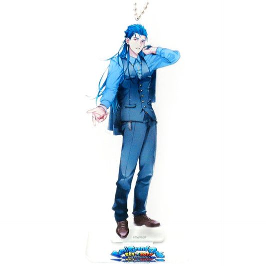 Fate/Grand Order Castor/Cu Chulainn Newly Drawn Acrylic Mascot Anniversary Pick Up Fes. 2017 2nd Anniversary Limited Mascot [USED]