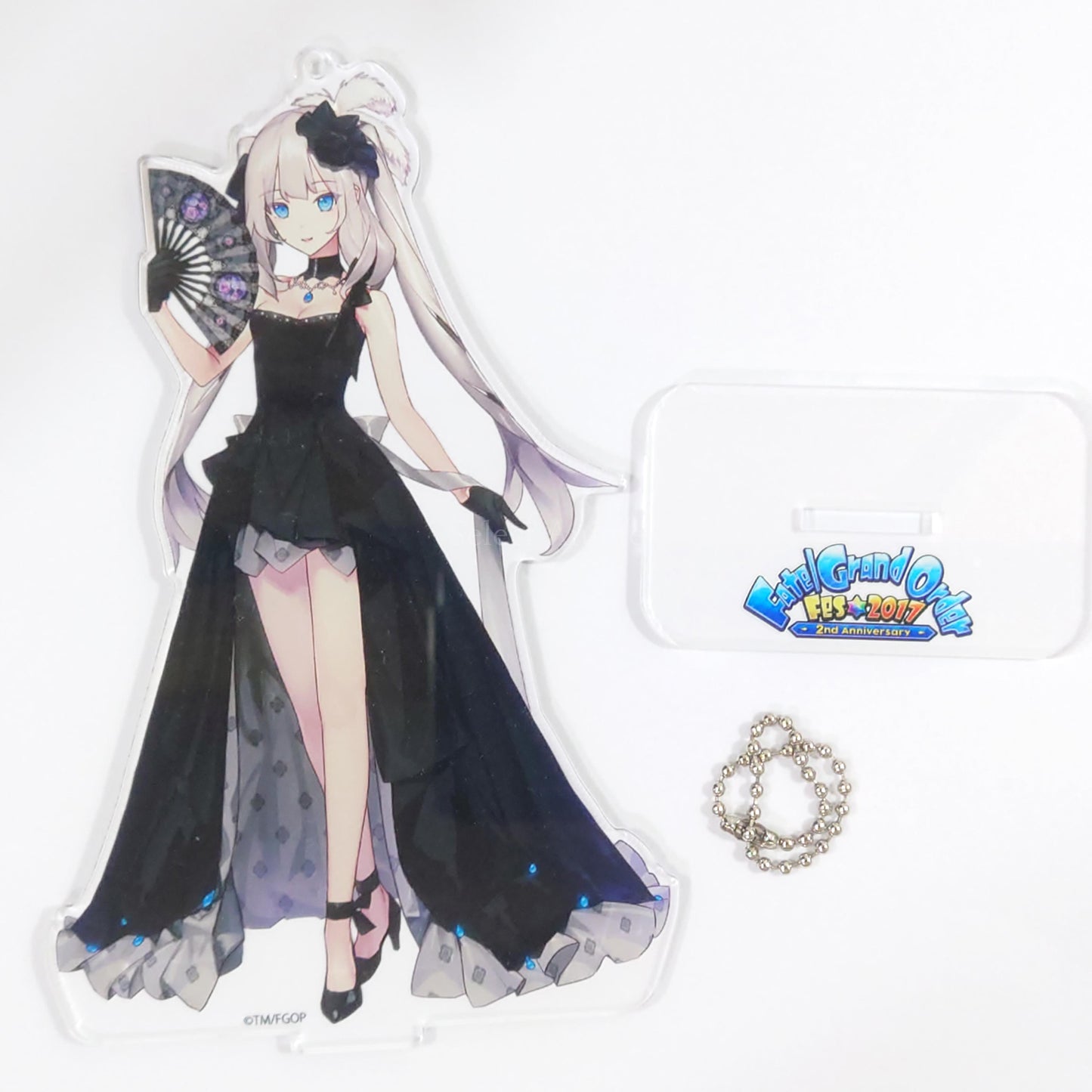 Fate/Grand Order Rider/Marie Antoinette Newly Drawn Acrylic Mascot 1st Singularity Fes. 2017 2nd Anniversary Limited Mascot [USED]