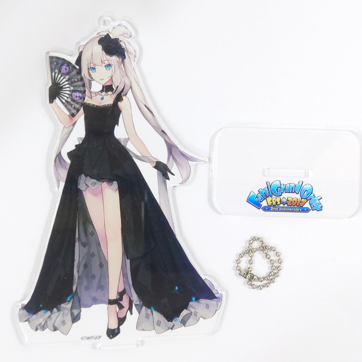 Fate/Grand Order Rider/Marie Antoinette Newly Drawn Acrylic Mascot 1st Singularity Fes. 2017 2nd Anniversary Limited Mascot [USED]