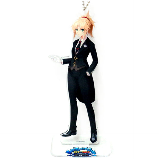 Fate/Grand Order Saber/Mordred Newly Drawn Acrylic Mascot 4th Singularity Fes. 2017 2nd Anniversary Limited Mascot [USED]