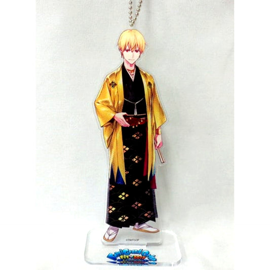 Caster Gilgamesh 7th Singularity Fate/Grand Order Fes. 2017 2nd Anniversary Illustration Acrylic Mascot [USED]