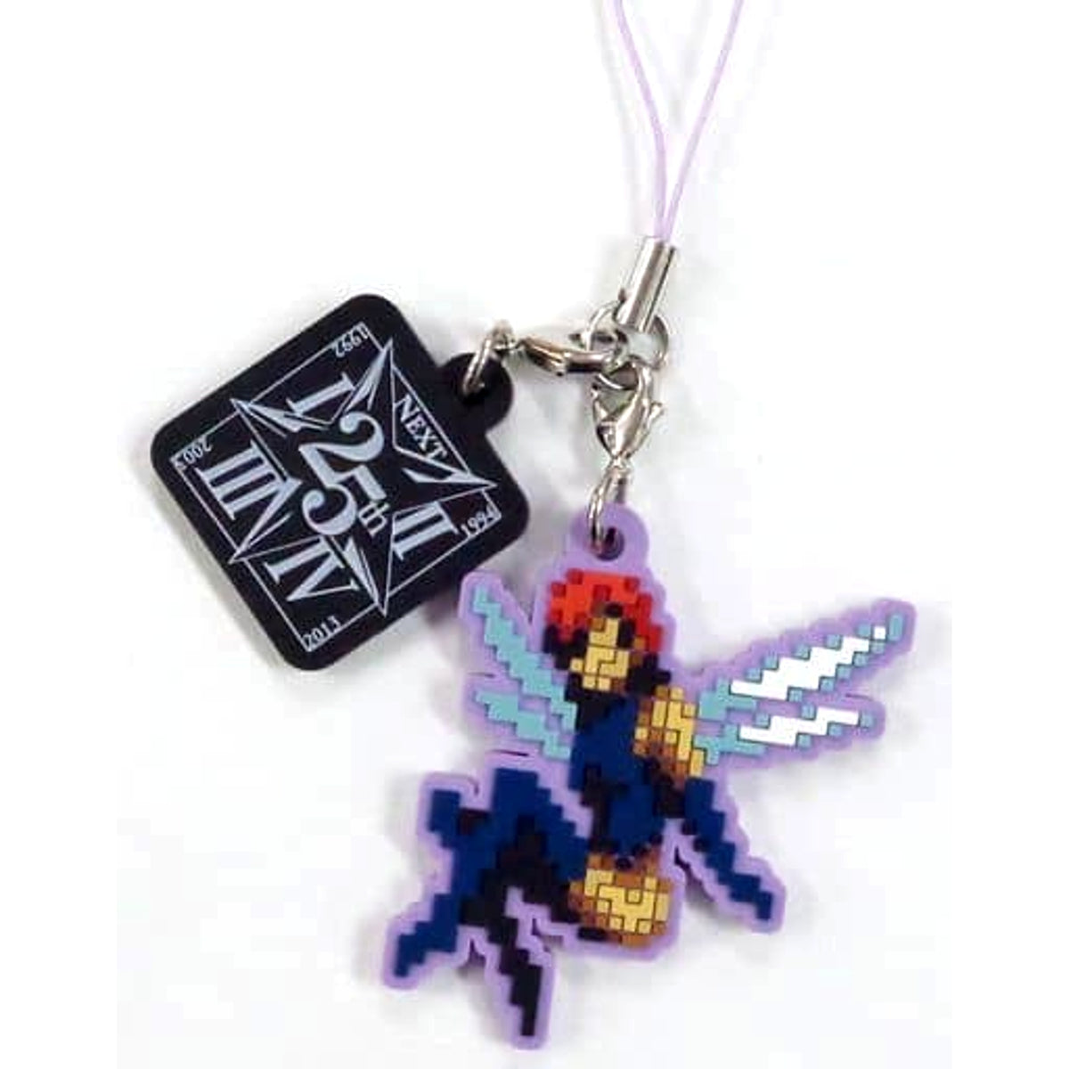 Shin Megami Tensei Pixie 25th Anniversary Dot Rubber Strap I Keychains [USED]