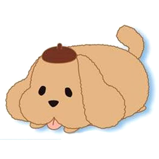 Yuri!!! on Ice X Sanrio Characters Mackachin Pompompurin Mochikororin Mascot [USED]